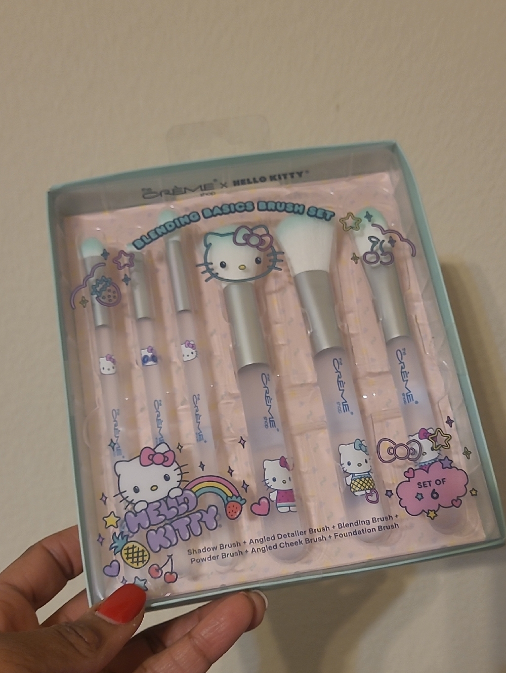 Hello Kitty Blending Basics 6-Pc Brush Set